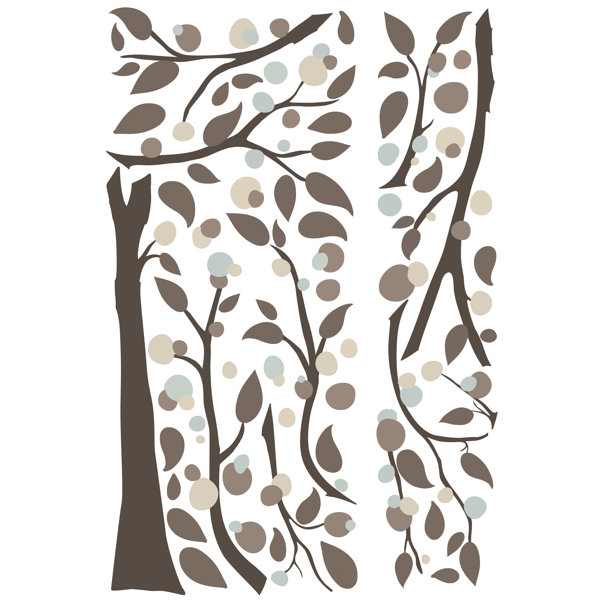 Room Mates Deco Mod Tree Peel And Stick Giant Wall Decal